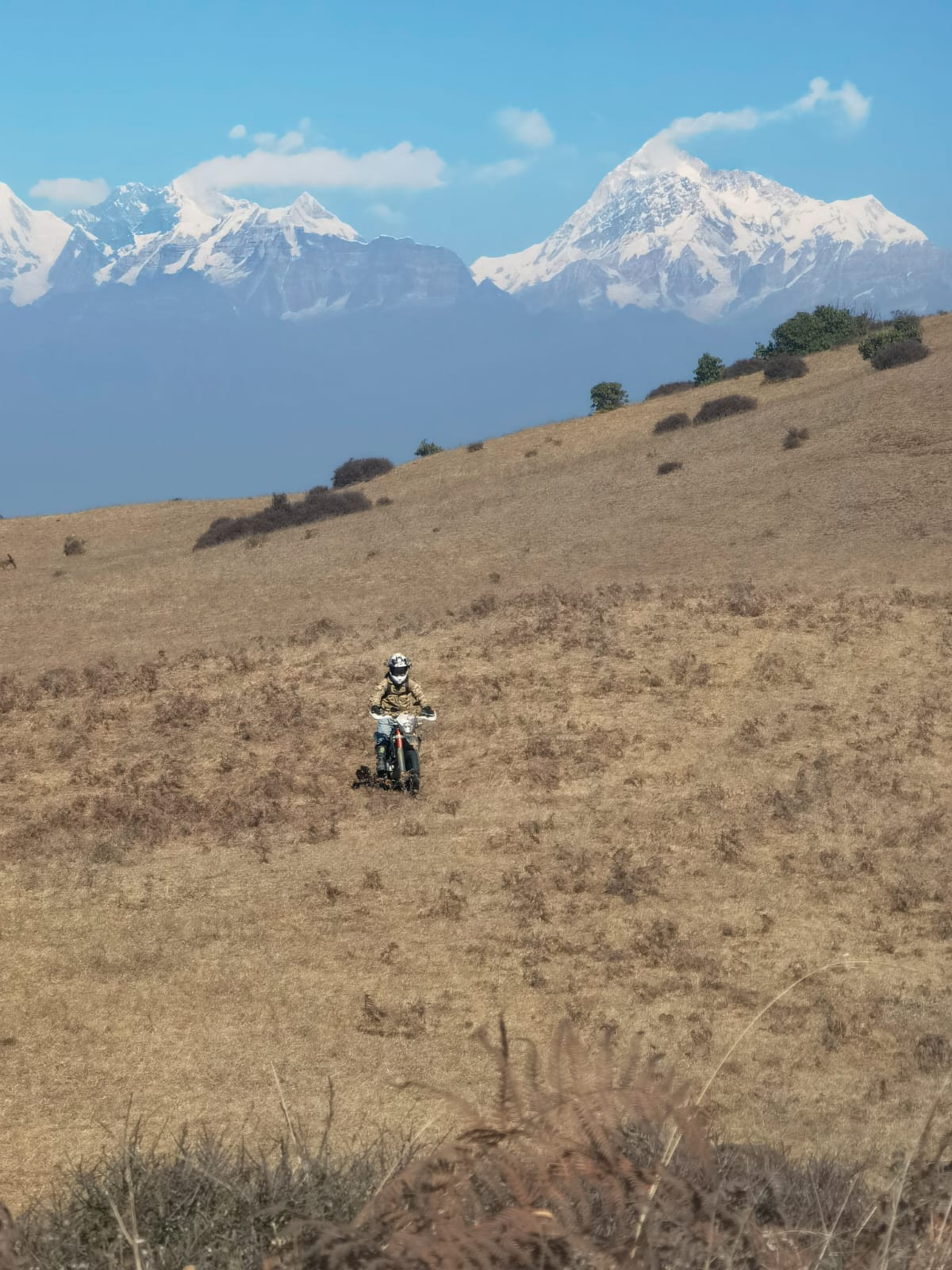 Ride photo: trailhead under a big sky